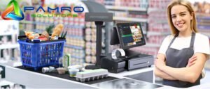 Supermarket POS system all in one touchscreen pam pos