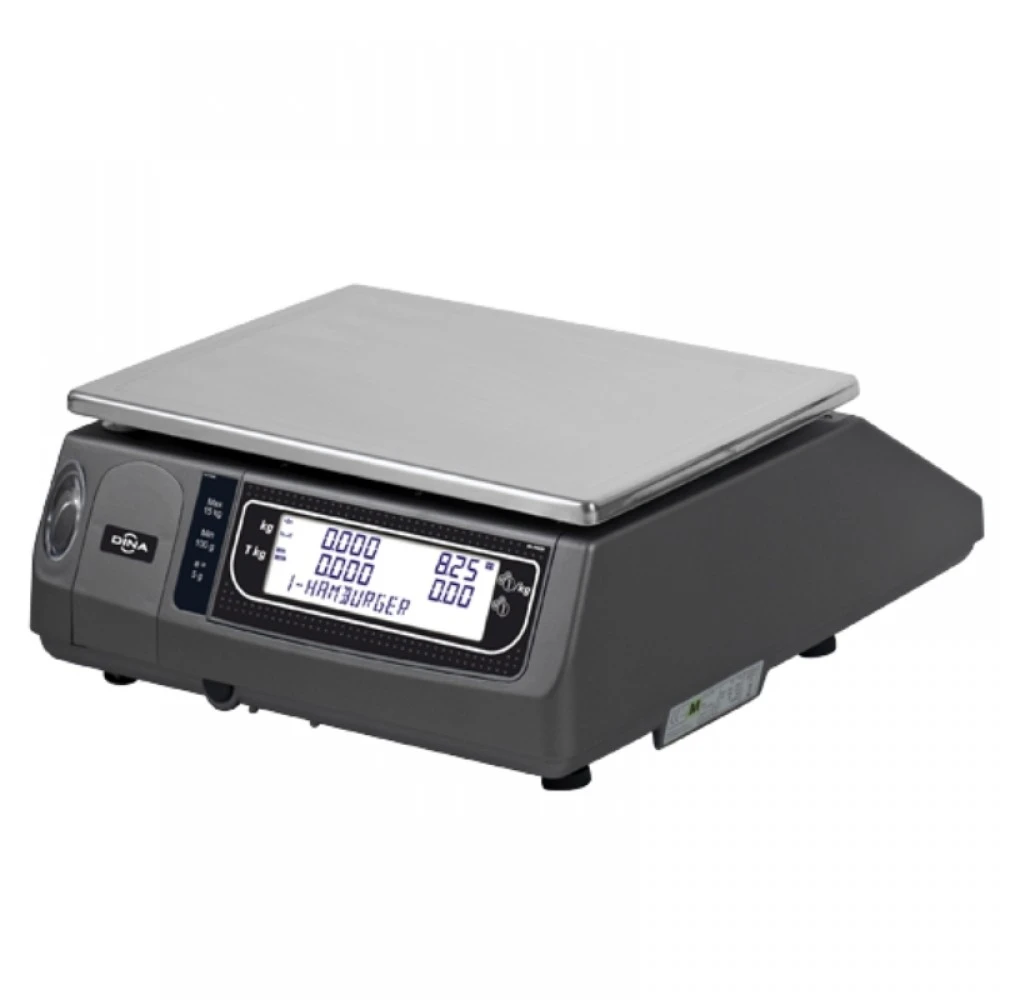 Cantar cu etichetare DINA 500-W025F 15Kg, cu display client, verificat metrologic - imagine 2