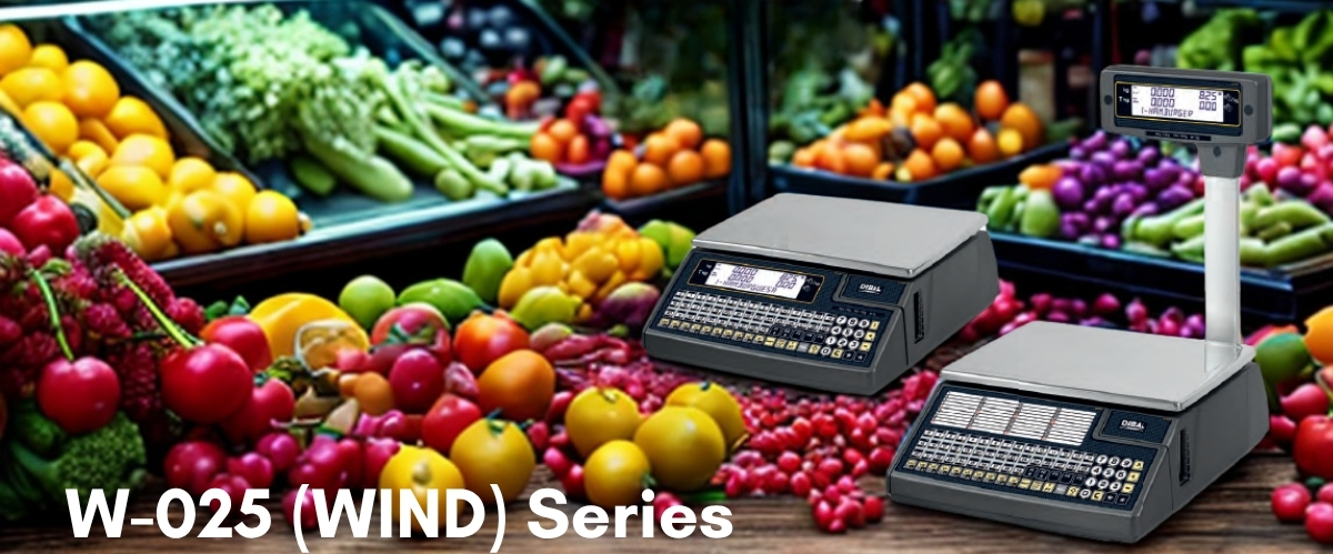 Cantar cu etichetare DINA 500-W025F 15Kg, cu display client, verificat metrologic - imagine 3