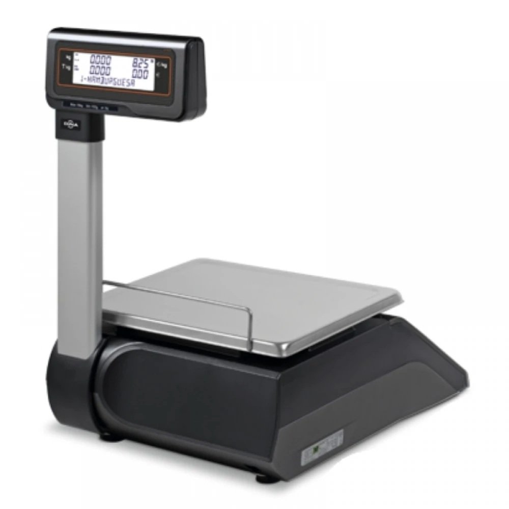 Cantar cu etichetare DINA D545T 15B, 15Kg,cu picior verificat metrologic - imagine 2